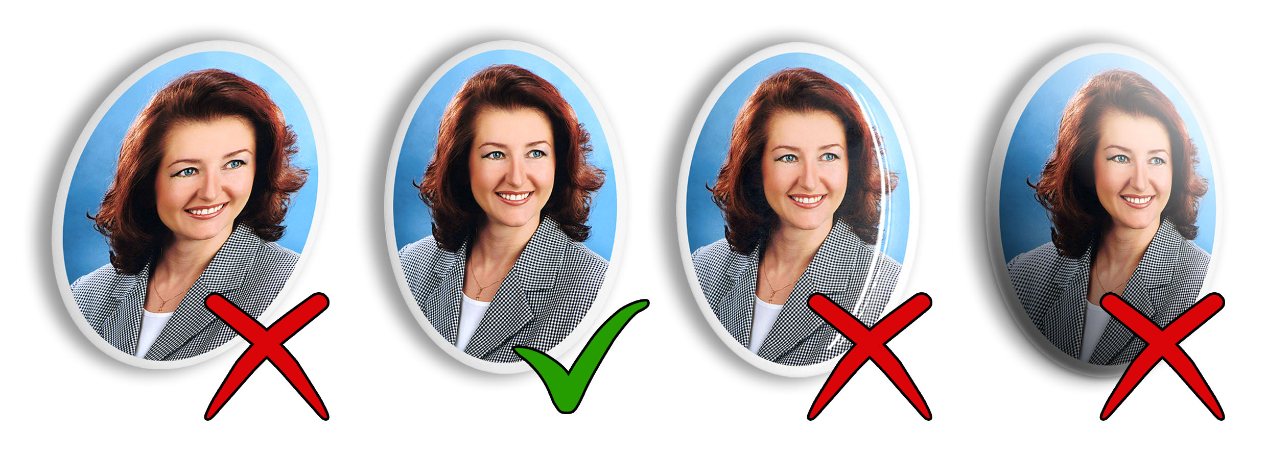 Порівняння кутів нахилу фотографії