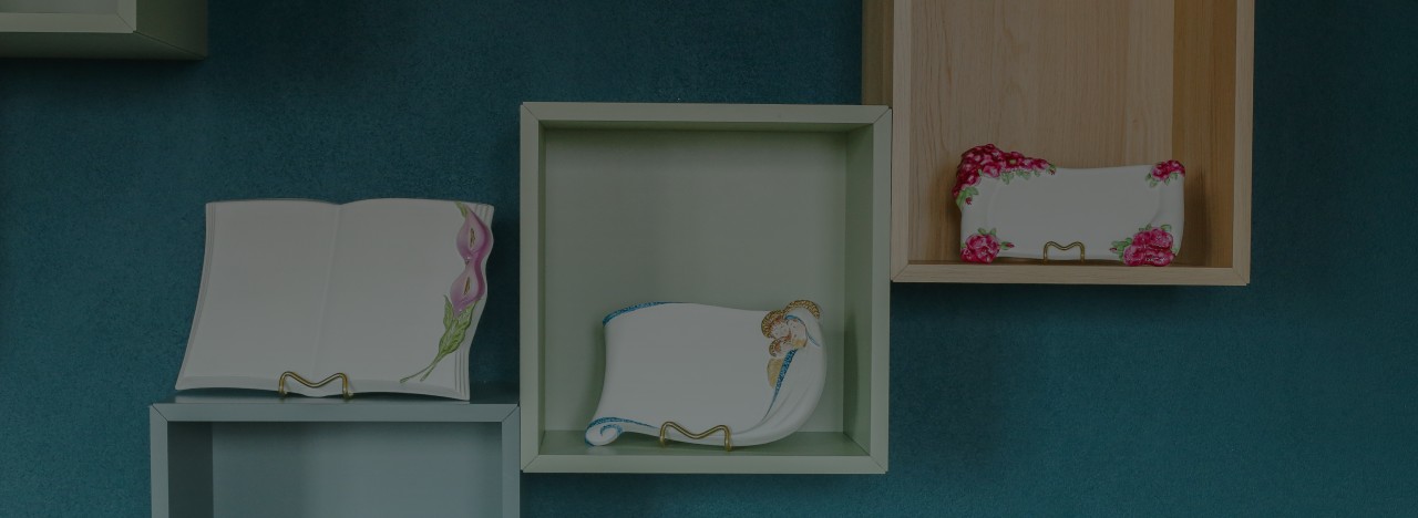 Pre-decorated photoceramics